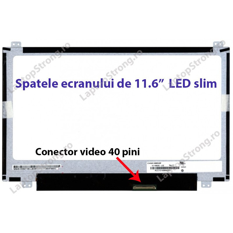 Display Samsung 11.6" LED Slim HD 1366 x 768-Display Samsung